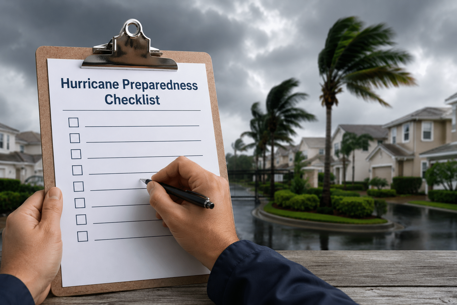 Hurricane Preparedness Checklist for Bonita Springs HOA and COA Communities
